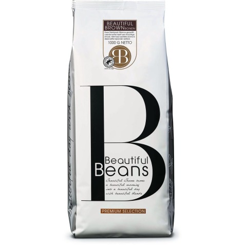 Beautiful Beans café en grains Brown Boon, sac de 1 kg