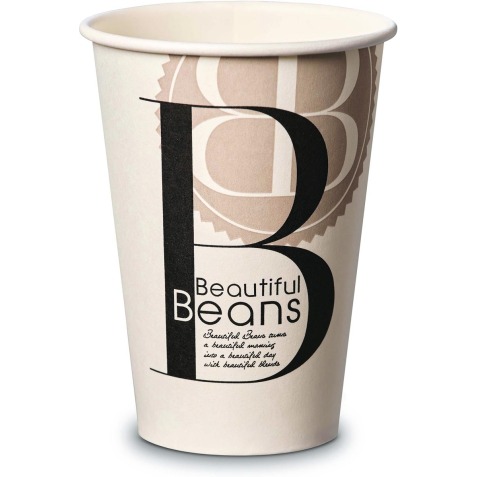 Beautiful Beans gobelet en carton, 180 cc, 100 pièces