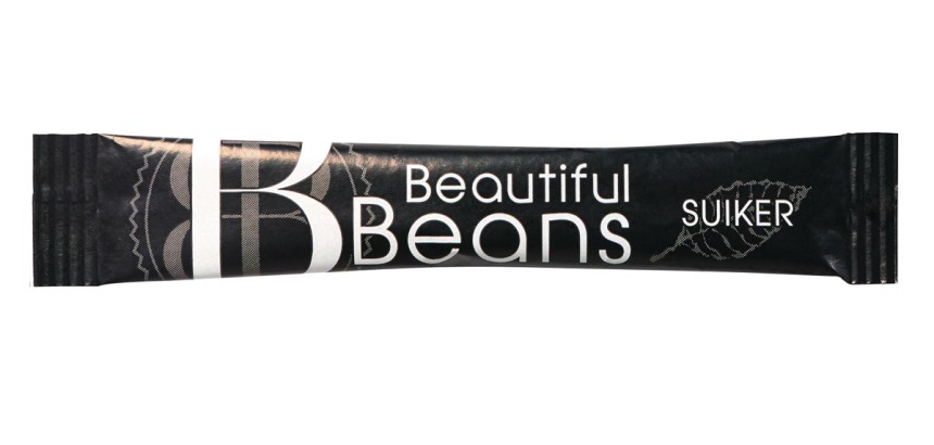 Beautiful Beans sucre Suikersticks, 4g, 1000 pièces