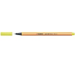 STABILO point 88 fineliner, jaune néon
