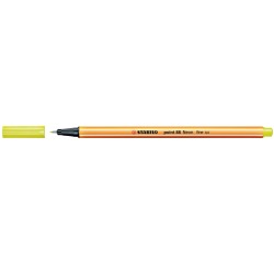 STABILO point 88 fineliner, fluogeel