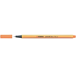 STABILO point 88 fineliner, fluo-oranje