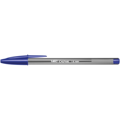 Bic balpen Cristal Large, brede punt, blauw