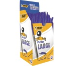 Bic Cristal Large ballpoint pen, broad point, blue