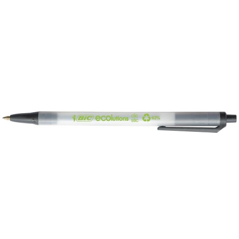 Bic balpen ECOlutions  Clic Stic zwart