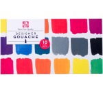 Talens gouache Extra Fine tube de 20 ml, boîte de 10 tubes, assorti