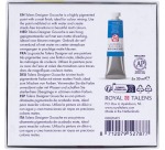 Talens Gouache Extra Fein, 20-ml-Tube, Schachtel mit 5 Tuben in verschiedenen Farben