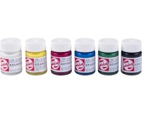 Talens gouache Extra Fine, flacon de 16 ml, set de 6 flacons en couleurs primaires