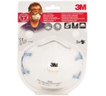 3M Staubschutzmaske zum Schleifen 8822 FFP2 mit Ventil, 3 Stück