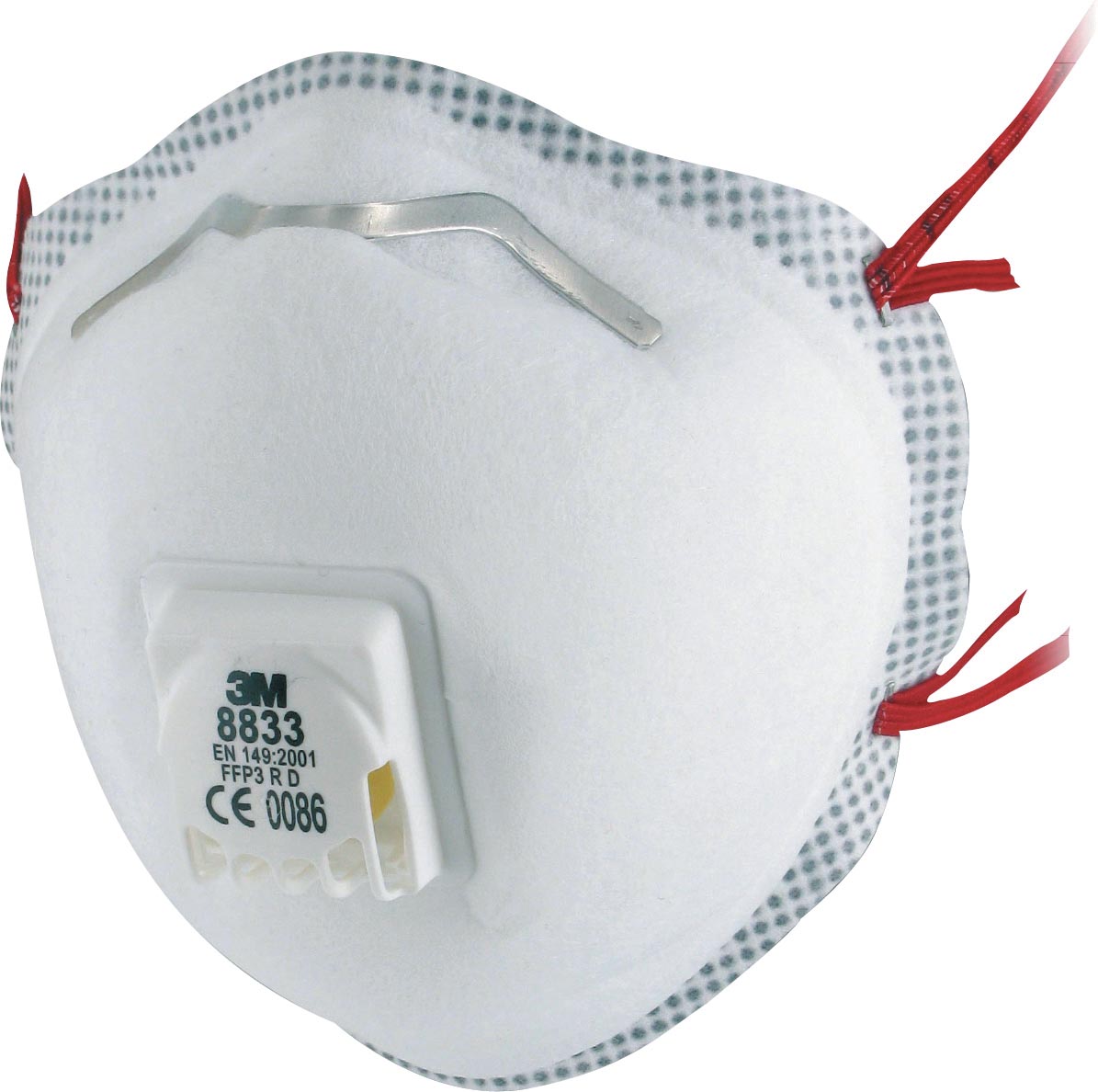 3M masque anti-poussière Aura, en forme de coque, avec valve, FFP3