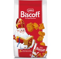 Lotus biscuit speculoos, Saint-Nicolas, mini, paquet de 6 x 25g
