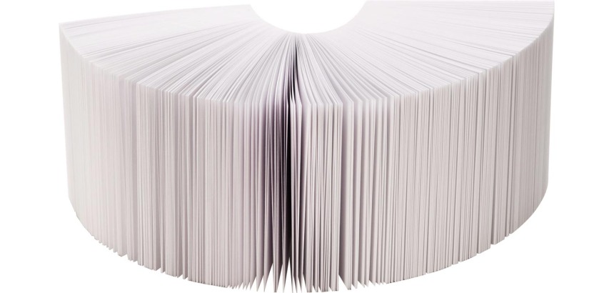 Folia Notes, ft 90 x 90 mm, collé, blanc, bloc de 700 feuilles