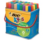 Bic Kids Feutre Visacolor XL Ecolutions 48 feutres en boîte métallique