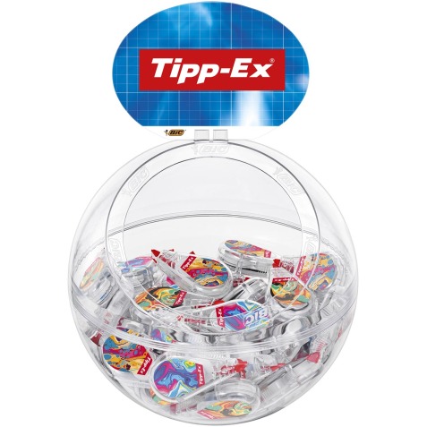 Tipp-Ex mini pocket mouse, dérouleur de correction, présentoir de 40 pièces