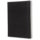 Moleskine notitieboek,  ft 19 x 25 cm, effen, harde cover, 192 blad, zwart