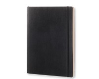 Moleskine Notizbuch, ft 19 x 25 cm, gepunktet, flexibler Einband, 192 Seiten, schwarz