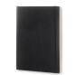 Moleskine notitieboek,  ft 19 x 25 cm, puntraster, soepele cover, 192 blad, zwart