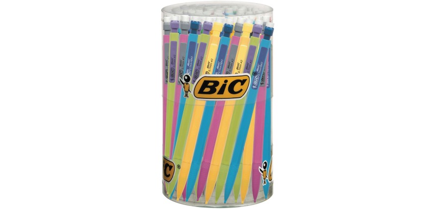 BIC Druckbleistift Matic Fun, in verschiedenen Farben, Display mit 60 Stück