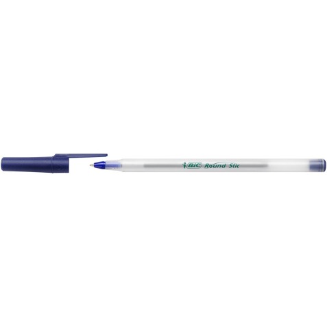 Bic stylo bille ECOlutions Round Stic, bleu