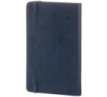 Moleskine notitieboek, ft 9 x 14 cm, gelijnd, harde cover, 192 blad, saffier