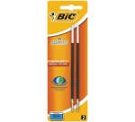 Bic balpenvulling Atlantis blauw, schrijfbreedte 1 mm, blister met 2 stuks