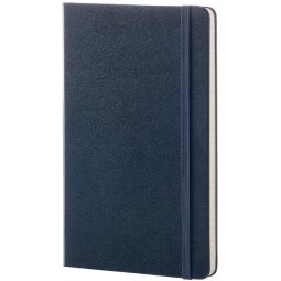 Moleskine carnet de notes, ft 13 x 21 cm, uni, couverture solide, 240 pages, saphir