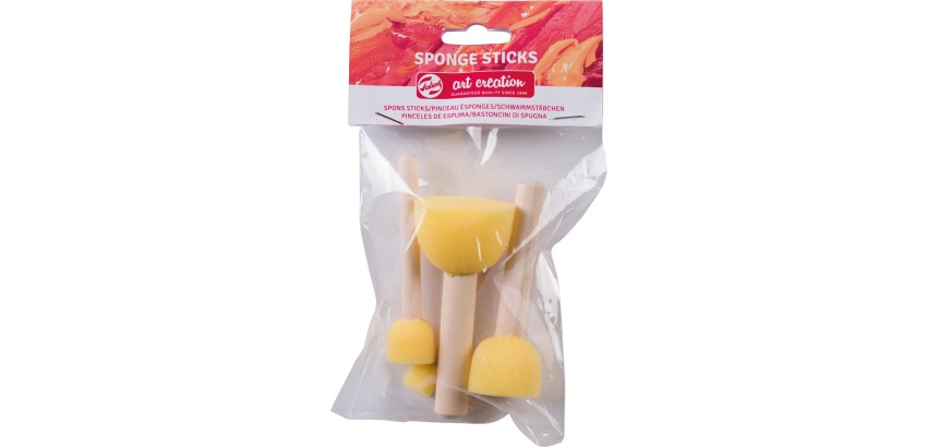 Talens Art Creation pinceaux éponge, 4 pièces