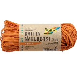 EN_RAFIA 50GR COULEUR ORANGE