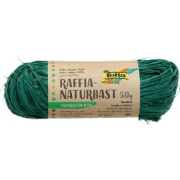 Folia raffia smaragdgroen