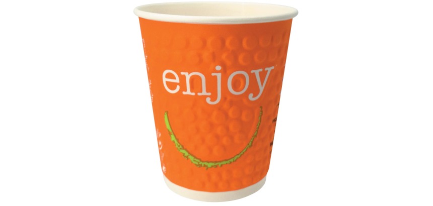 Gobelet en carton pour des boissons chaudes, 200 ml, couleurs assorties paquet de 37 pièces