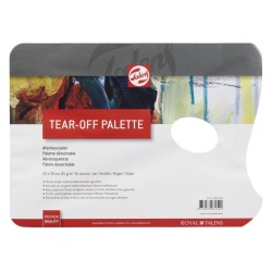 Talens palette détachable pour peinture, ft 22 x 30 cm, paquet de 36 feuilles