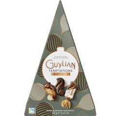 Guylian chocolat Temptations Mix, arbre de Noël, boîte de 125 g