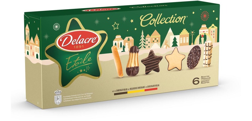 Delacre Star collection, 150 g tin