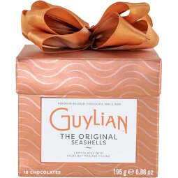 Guylian zeevruchten chocolade Golden Cubo Box, doos van 195 g