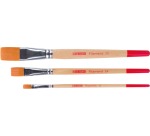 Talens Art Creation Aquarellpinsel aus flachem Polyester, Set mit 3 Pinseln