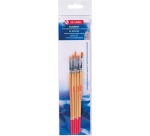 Talens Art Creation assorted polyester watercolor brushes, set of 5 brushes