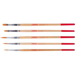 Talens Art Creation aquarelpenselen polyester assorti, set van 5 penselen