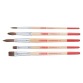 Talens Art Creation aquerelpenselenset polyester, set met 5 penselen