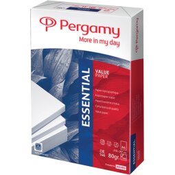 Pergamy Essential kopieerpapier ft A4, 80 g, pak van 500 vel