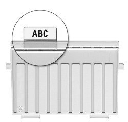 Han onglet pour cloison pour fichier