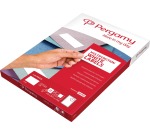 Pergamy witte etiketten, ft  105 x 37 , rechte hoeken, pak van 8000 etiketten