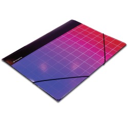 Pergamy Glitch chemise à rabats et élastiques met kleppen, ft A4