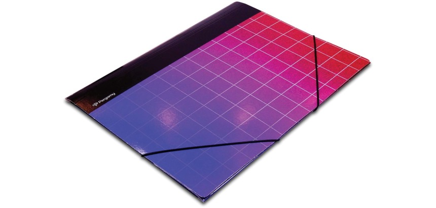 Pergamy Glitch chemise à rabats et élastiques met kleppen, ft A4