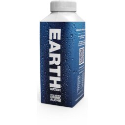 EARTH eau, bouteille tétra de 33 cl, paquet de 24 pièces