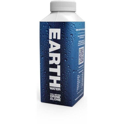 EARTH water, tetra fles van 33 cl, pak van 24 stuks