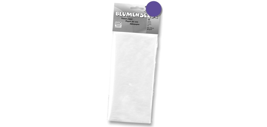 <p>Violet tissue paper sheets</p>