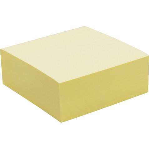 Pergamy jumbo notes, ft 76 x 76 mm, 320 feuilles, jaune