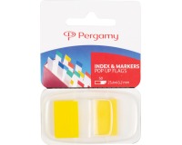 Pergamy index ft 43 x 25 mm, geel