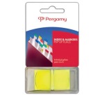 Pergamy index ft 43 x 25 mm, jaune