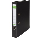 Pergamy classeur, pour ft A4, en carton recouvert de Plastique Recycolor, dos de 5 cm, noir